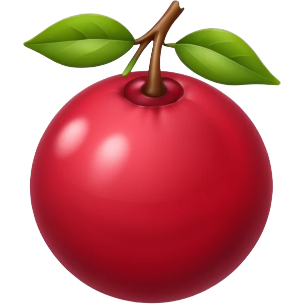 cranberry emoji