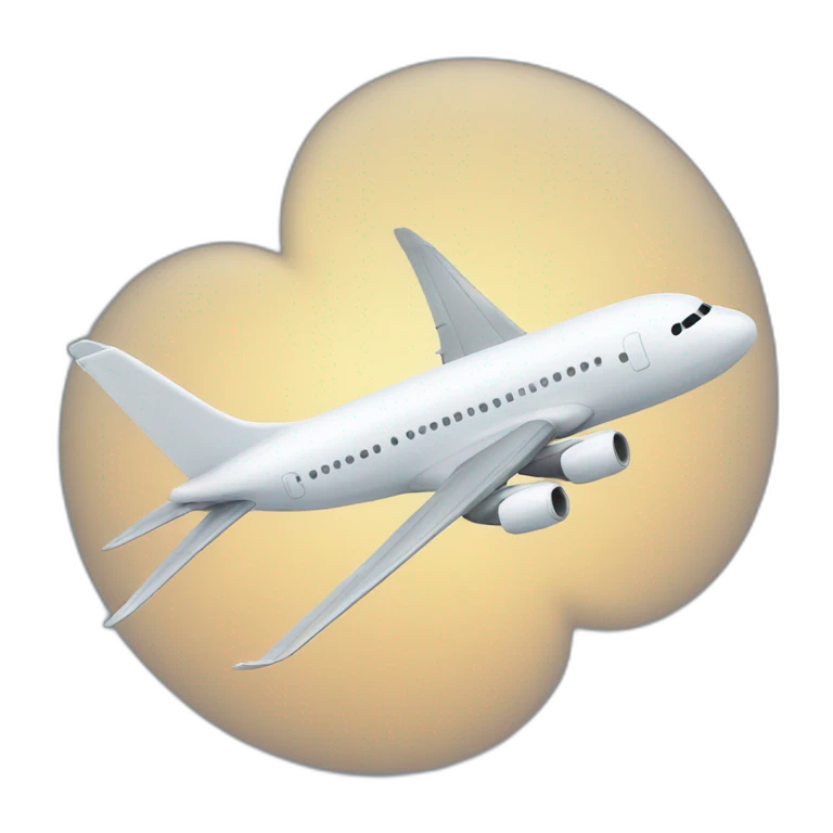 Aeroplane emoji