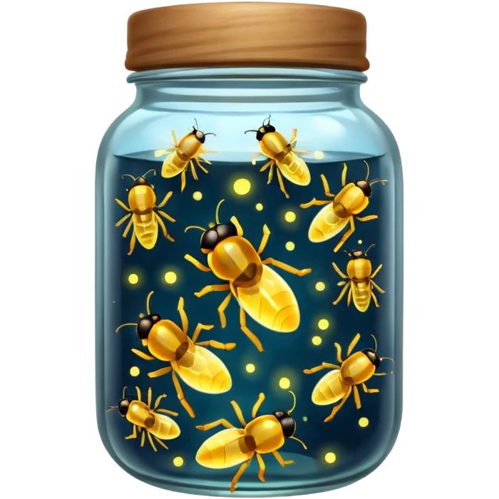fireflies in a jar emoji
