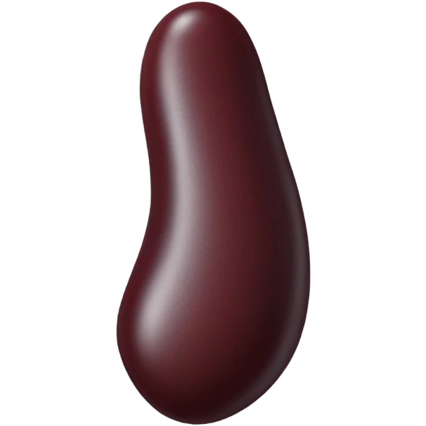 Kidney bean emoji