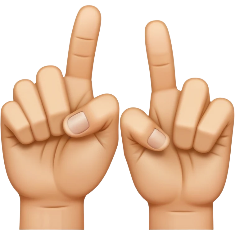 thumb up and down at the same time emoji