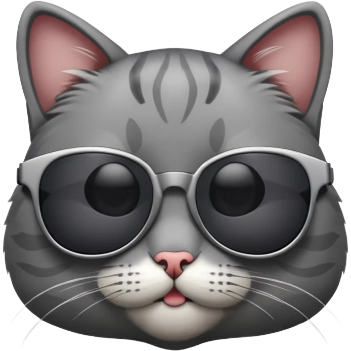 Cat wwith sunglasses emoji
