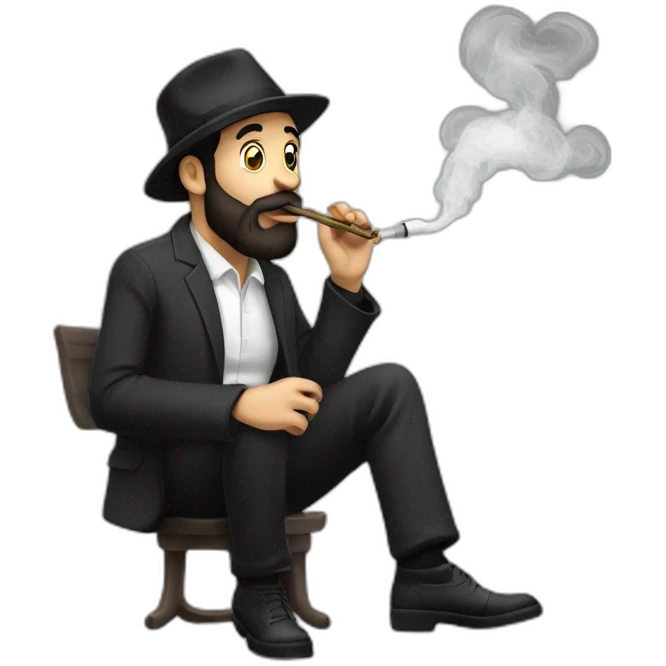 jew smoke a hookah emoji