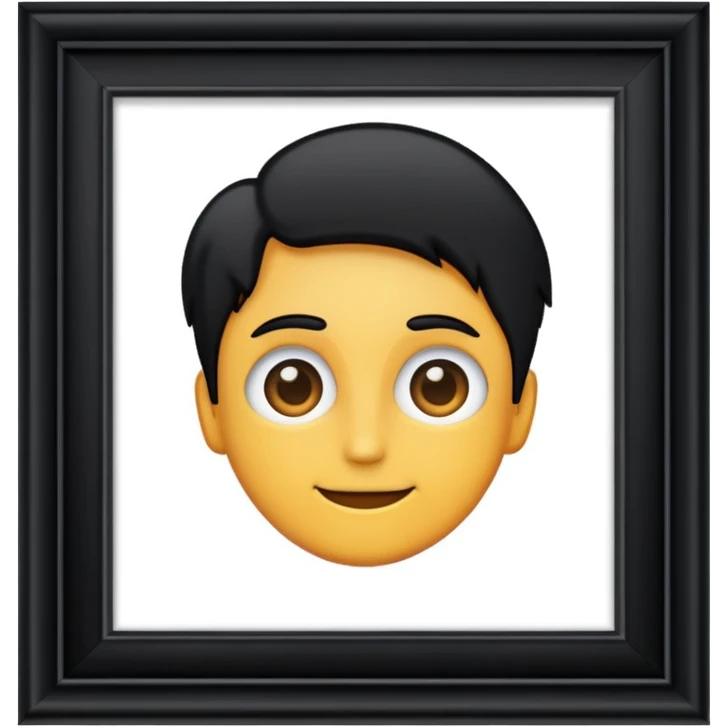 aesthetic picture frame emoji