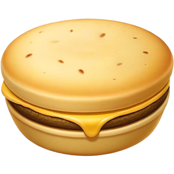 Colombian Arepa Cinematic Realistic Colombian Arepa Dish Emoji, depicted as a single, golden arepa with a crisp exterior and soft interior, rendered with lifelike textures and warm, inviting lighting. emoji