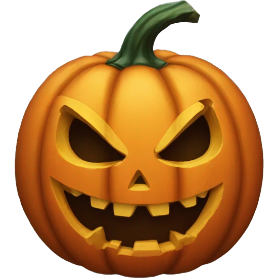 spooky jack o lantern  emoji