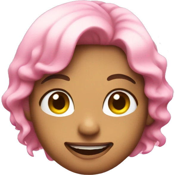 Pink sparkles  emoji
