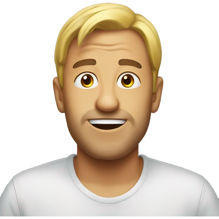 Goofing emoji
