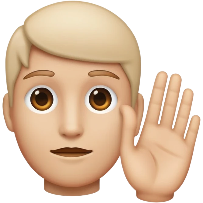 I am invisible emoji