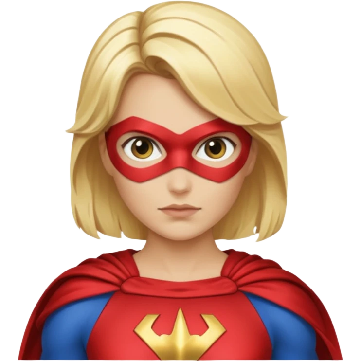 Flash super hero women blonde emoji