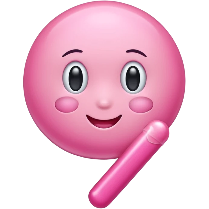pink numberone emoji