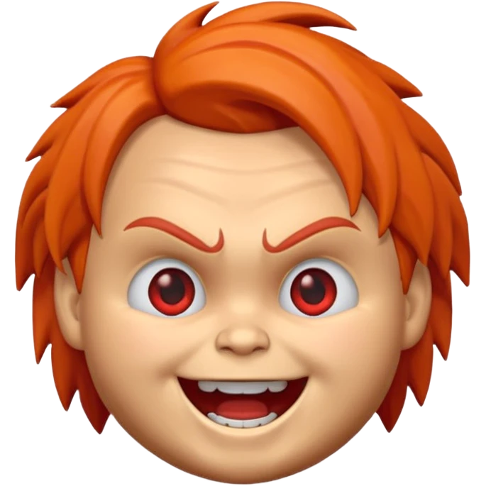Un emojin de chuky emoji