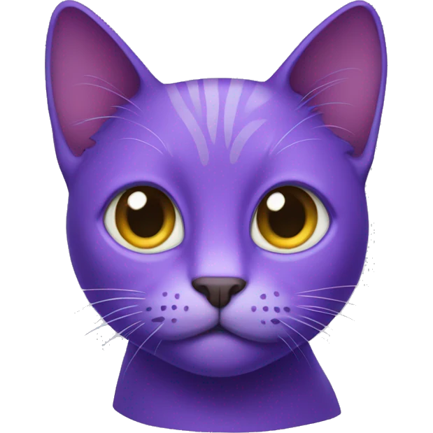 purple cat emoji