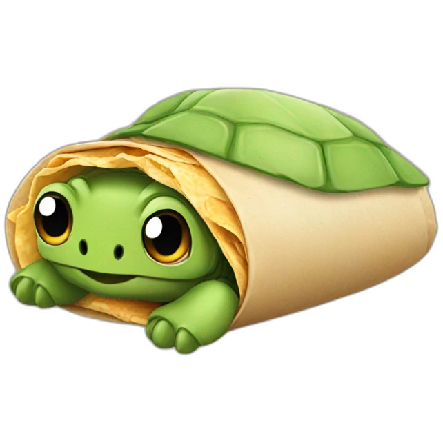 burrito turtle emoji