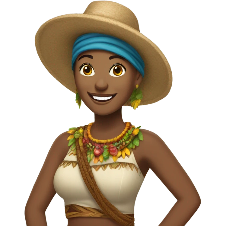 Smiling Amazon emoji
