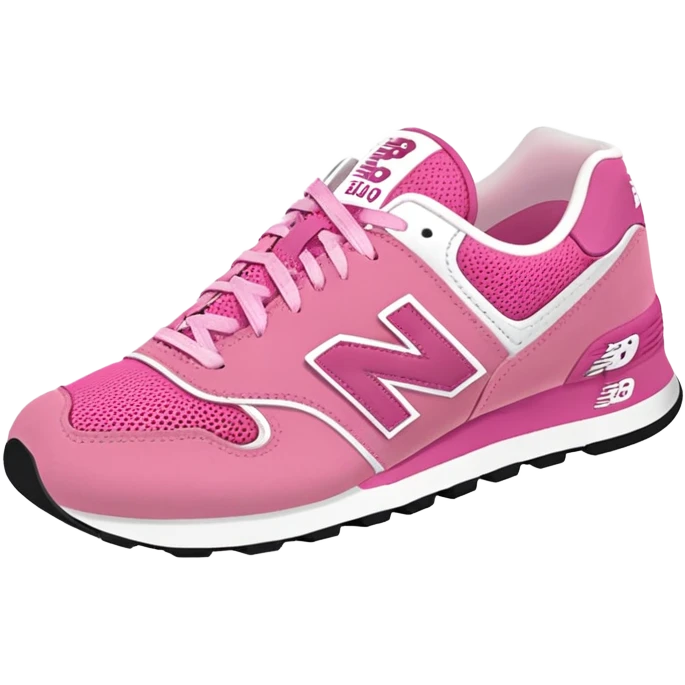 9060 new balance shoe pink  emoji