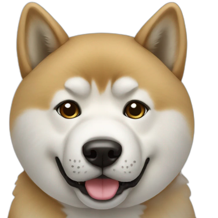 akita dog emoji