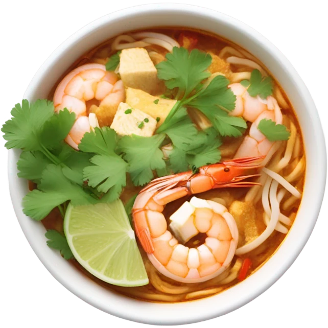 single bowl of laksa emoji