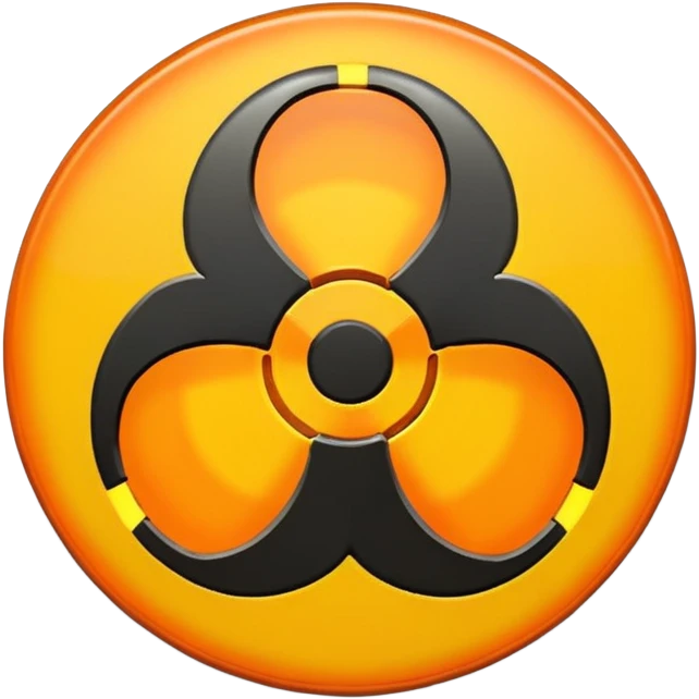 Nuclear Symbol emoji