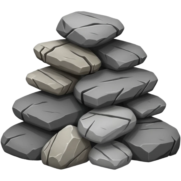Stone emoji