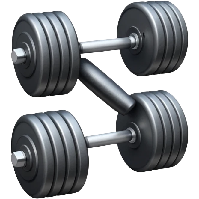 Rigid dumbbell emoji