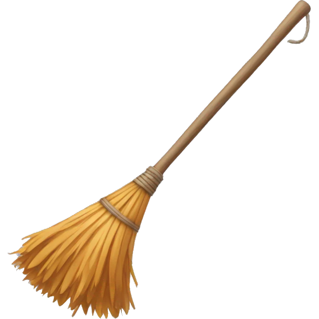 Broomstick emoji