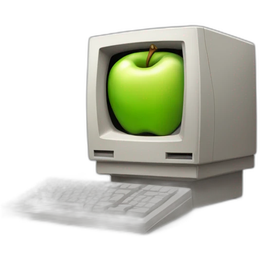 First macintosh apple pc emoji