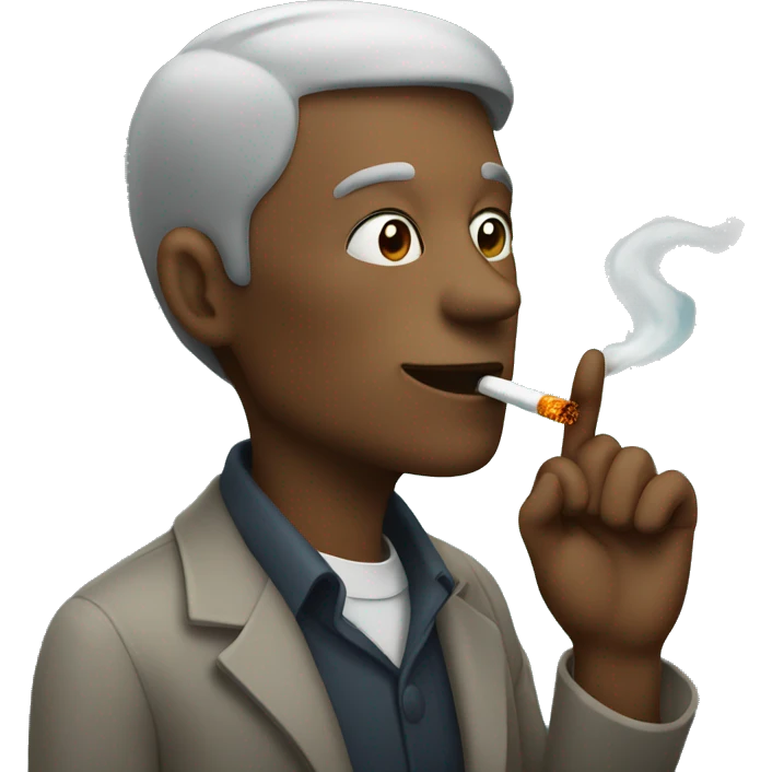 person smoking a cigarette  emoji