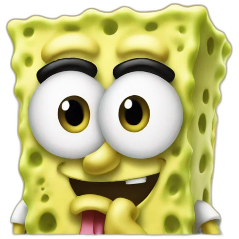 spongebob at a computer emoji