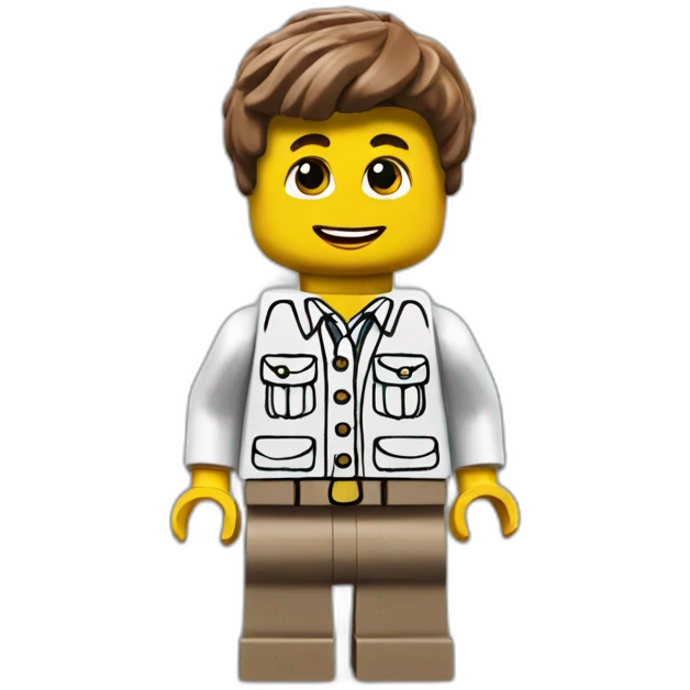 Personnage lego emoji