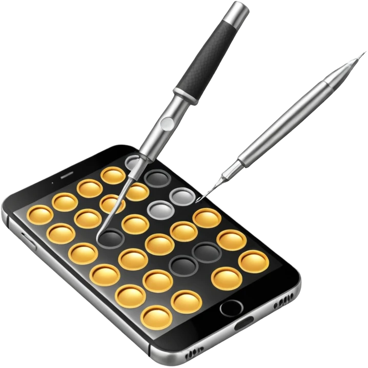 Lash application tools emoji