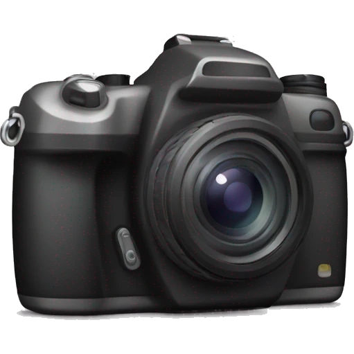 Digital camera emoji