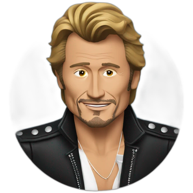 Johnny Hallyday  emoji