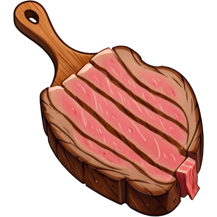 Tri tip steak emoji