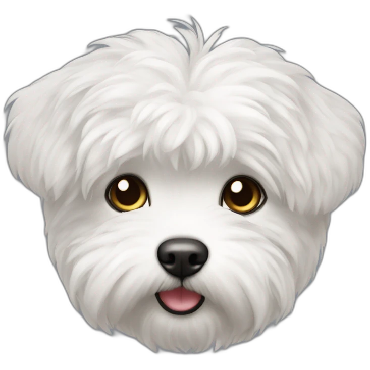 Bichón maltés emoji