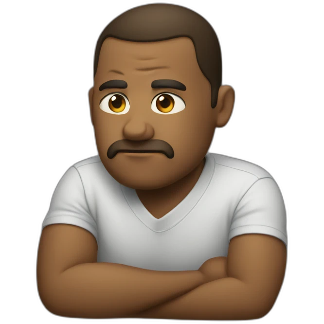 slouched emoji