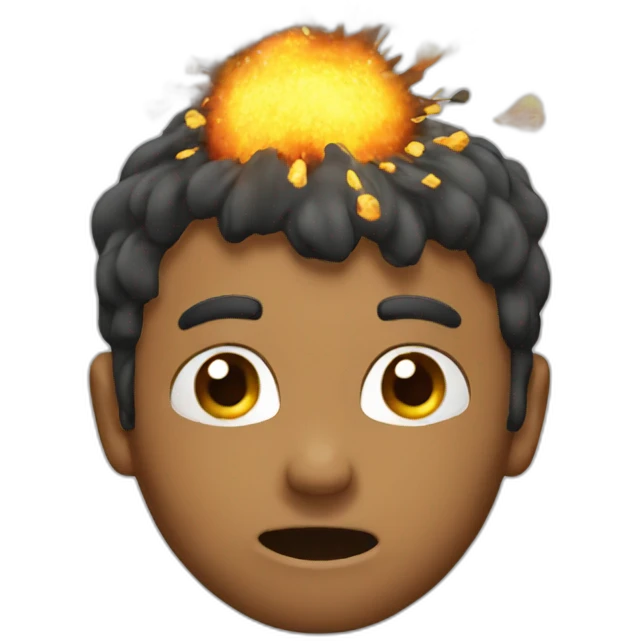 exploding head emoji emoji