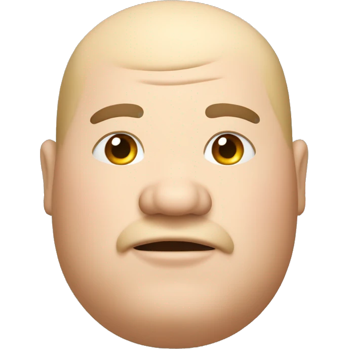 Fat man emoji