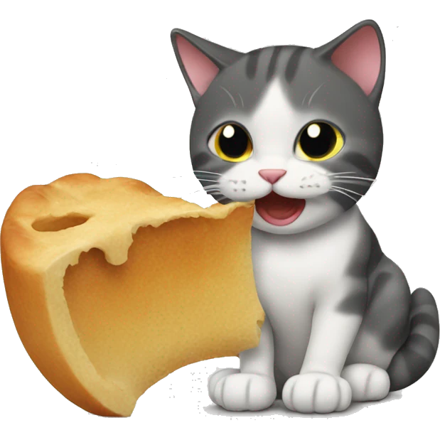 cat eat ap emoji