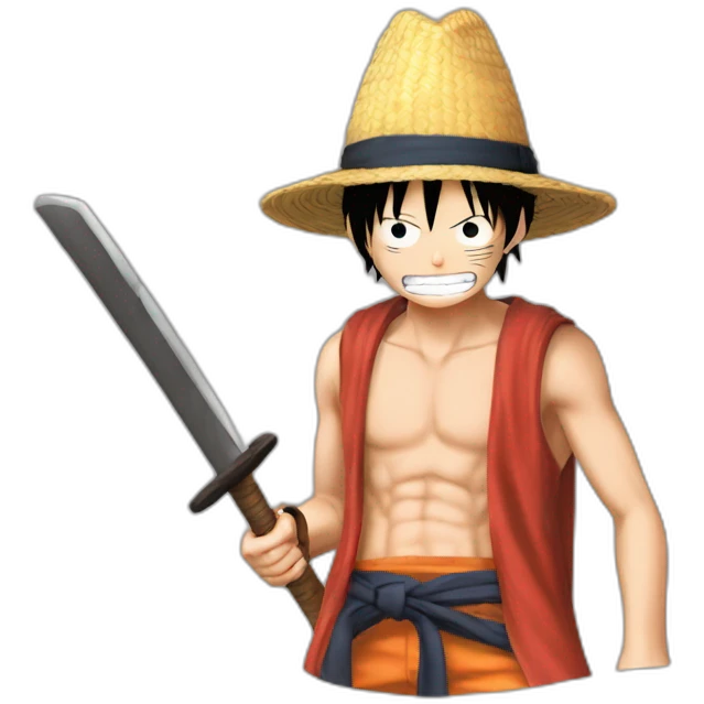 Luffy qui bat naruto emoji
