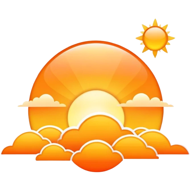 Sunrise emoji
