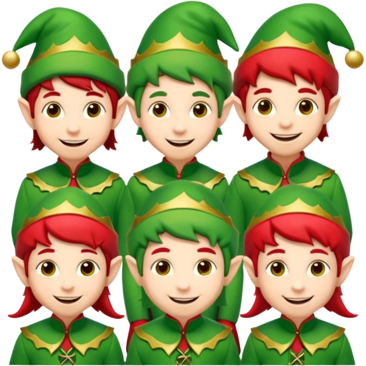 christmas elves emoji