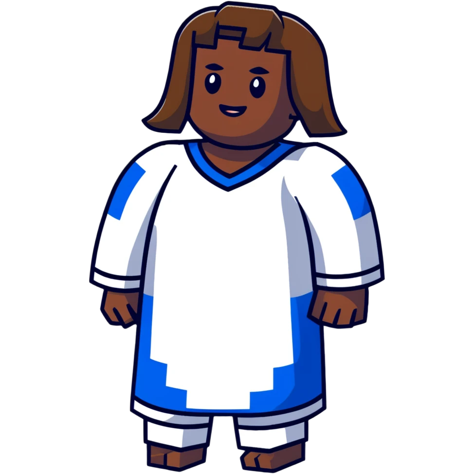 Danielle Brooks as a Minecraft character emoji