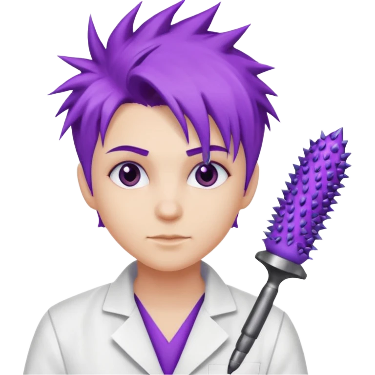 purple mutant hairdresser emoji