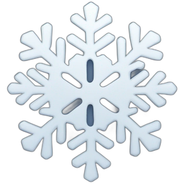 snowflake emoji
