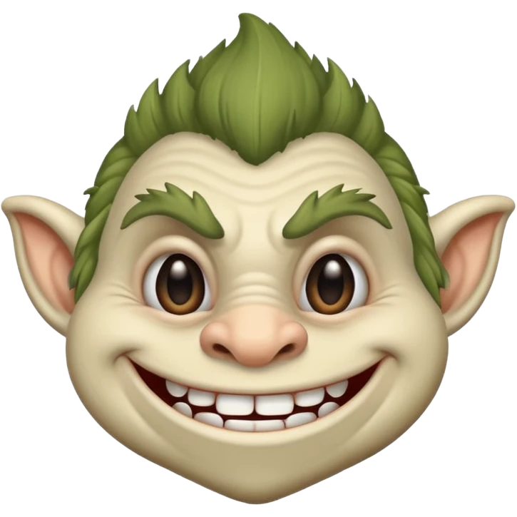 Troll face emoji