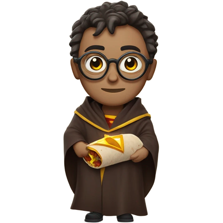 Harry Potter in a burrito  emoji
