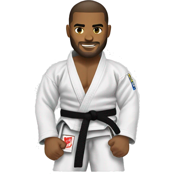 jiu jitsu fighter branca emoji