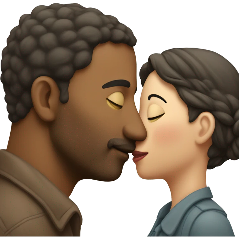 Man kissing nose emoji