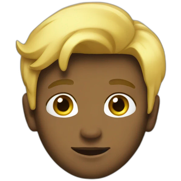Garcon blond emoji